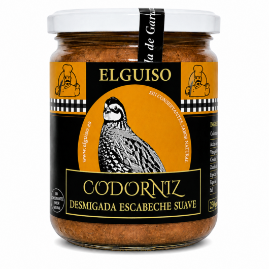 CODORNIZ DESMIGADA EL GUISO, 370 GR