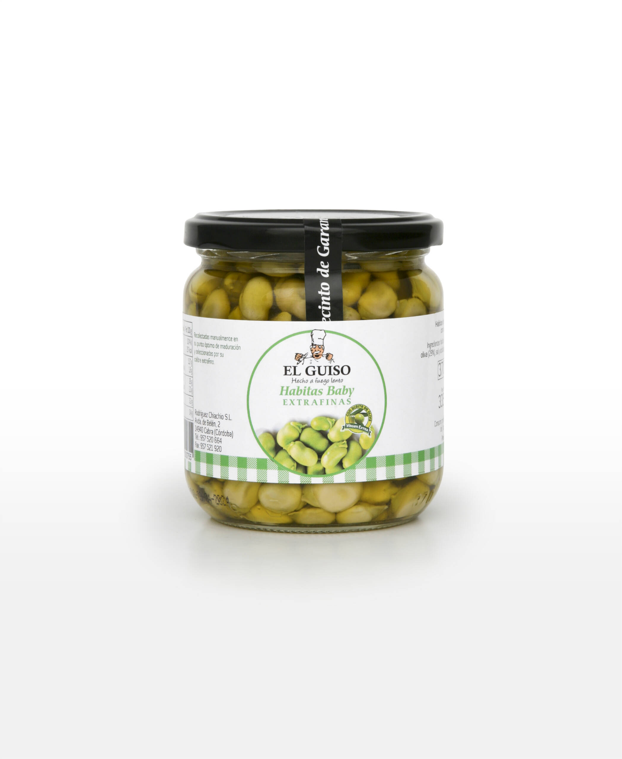 HABITAS BABY EXTRAFINAS EL GUISO, 370 GR