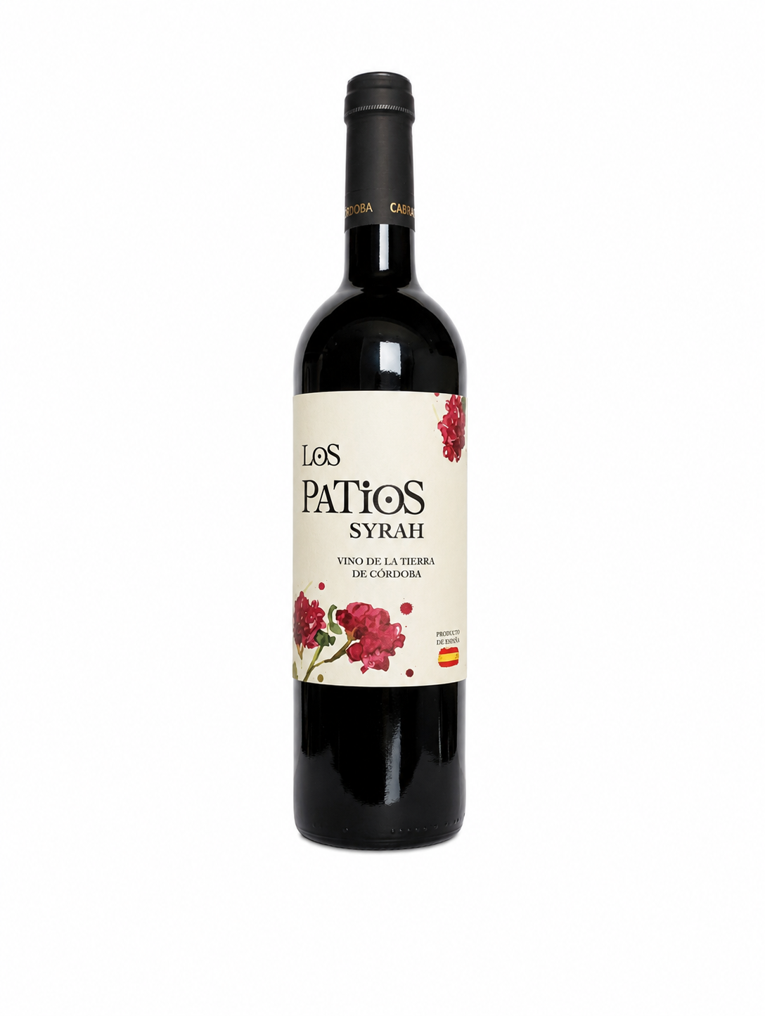 VINO TINTO LOS PATIOS SYRAH, BOT 75 CL.