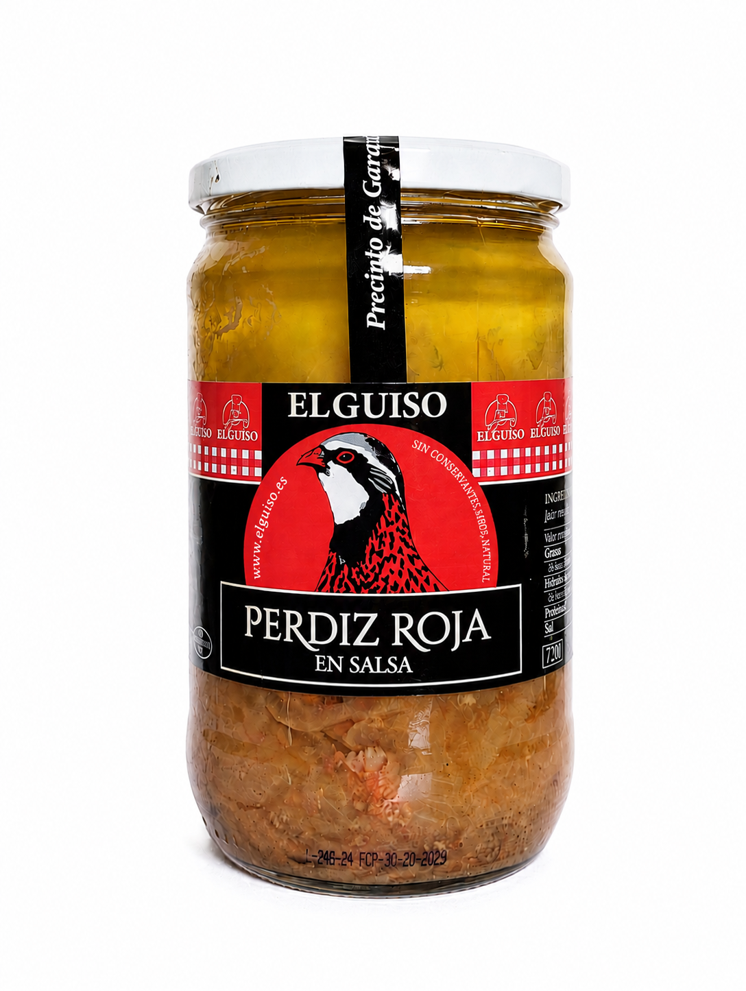PERDIZ ENTERA EL GUISO, 750 GR