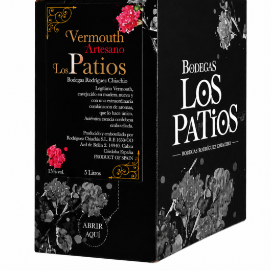 VERMOUTH ARTESANO LOS PATIOS 15º, BAG IN BOX 5L