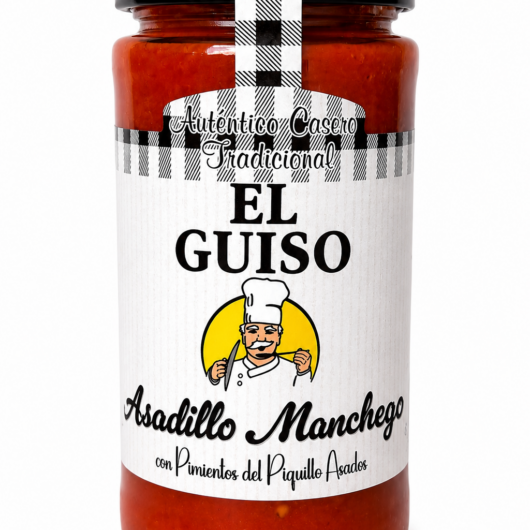 Asadillo Manchego "EL Guiso", 350 gr. Tarro Vidrio