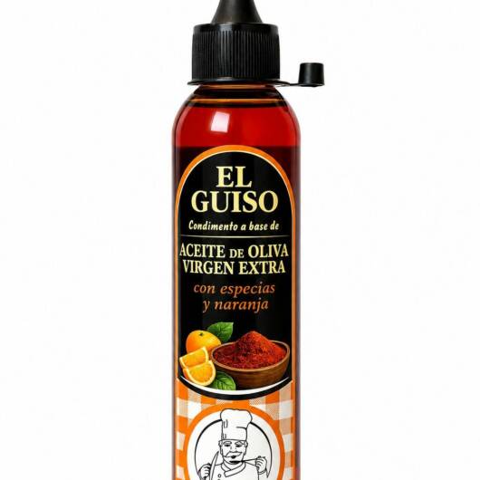 Condimento de AOVE con Especias y Naranja, bot. 150 ml
