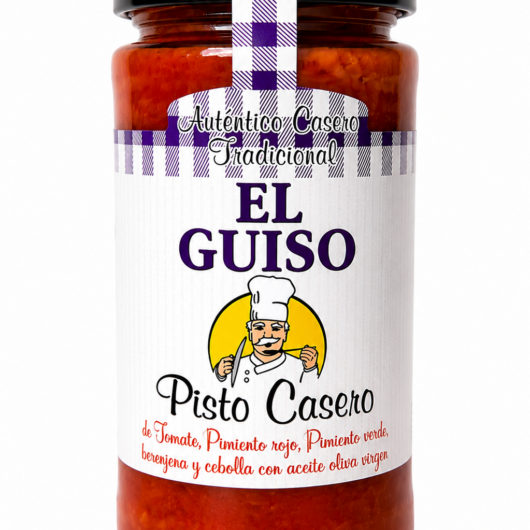 Pisto Casero "El Guiso", 350 gr. Tarro Vidrio